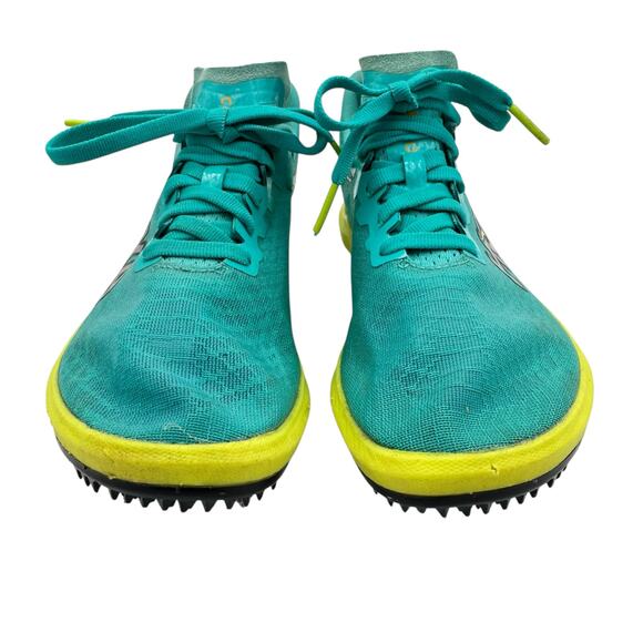 Hoka Unisex Cielo X 2 LD Teal Neon Lightweight Competition Running Track Shoes - Picture 6 of 12